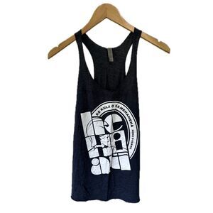 He Hi Au Ke Kula O Kamehameha Moku O Keawe Overlock Stitch Hem Tank Top S